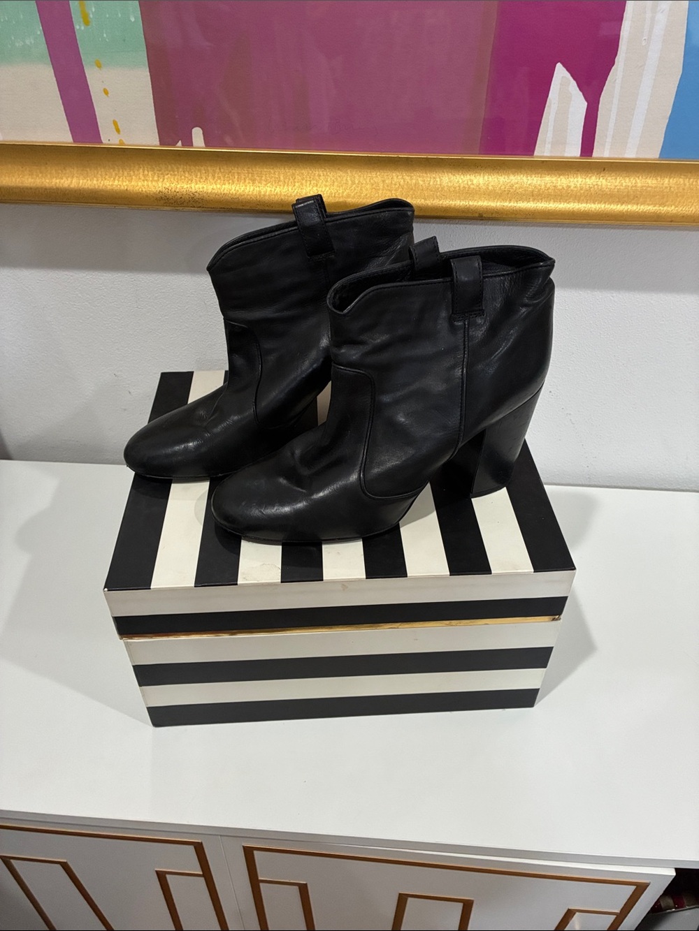 Laurence Dacade black ankle boots 41/10